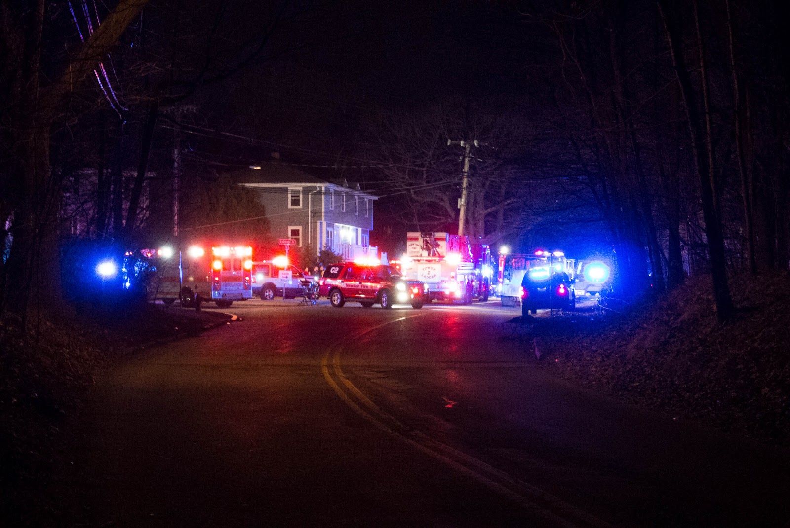 Matt's Emergency Service Photography Serious Accident in Newton Sends