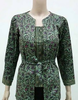 Baju Batik Wanita Kantor Modern Modis Baju Batik Wanita Kantor Modern Modis