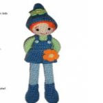 patron gratis muñeco amigurumi |  free amigurumi pattern doll