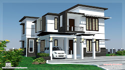 modern 2500 sq bedroom feet plans designs ft homes kerala elevation window brown architecture philippines floor exterior keralahousedesigns rumah