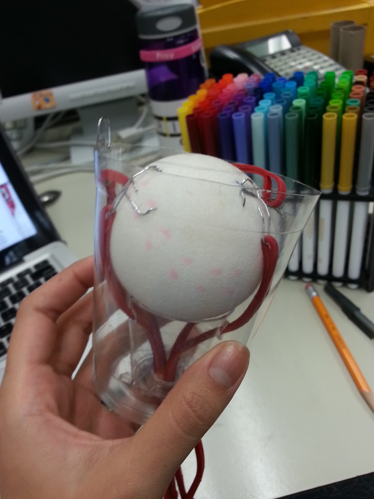 discordia DIY Foam Eyeball Science Project or Creepy Halloween Prop?