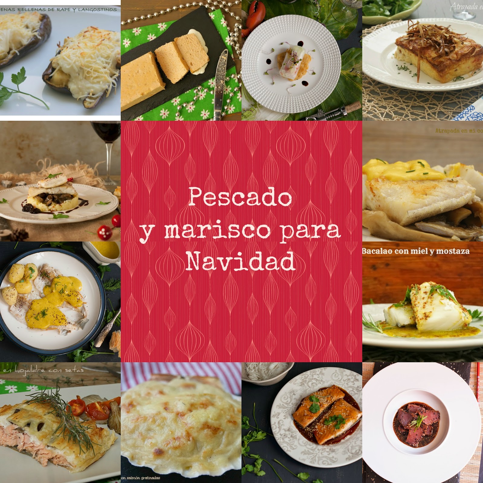 RECETAS DE PESCADO Y MARISCO PARA NAVIDAD - Atrapada en mi cocina