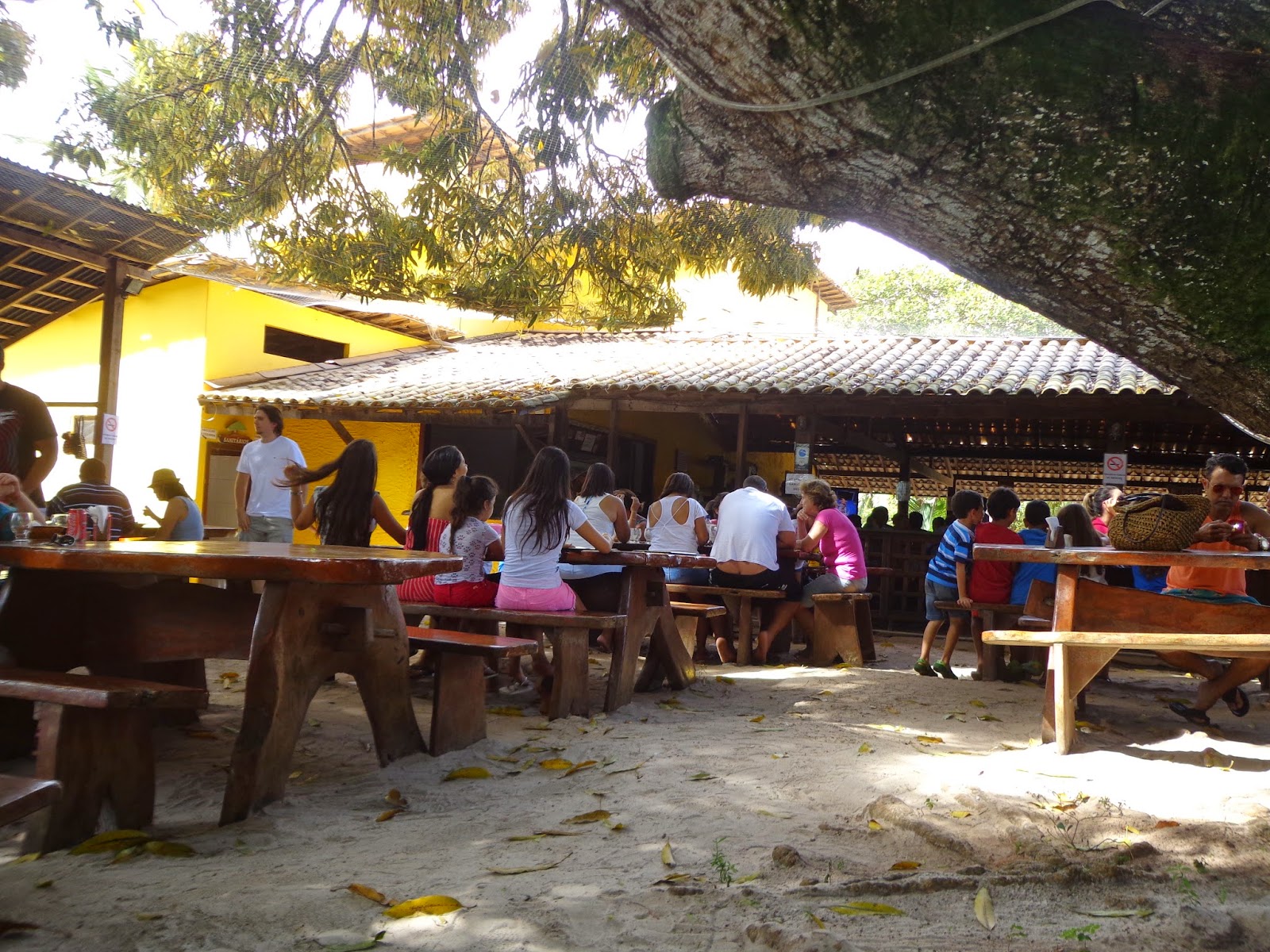 restaurante sombra da mangueira diogo litoral norte bahia