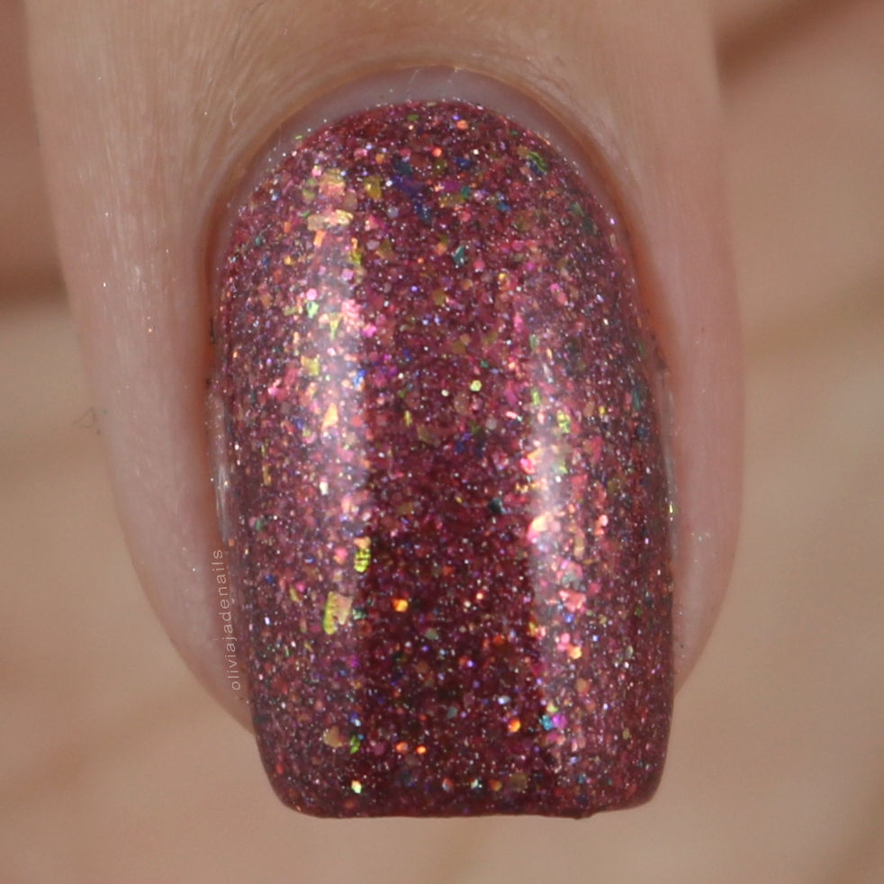 Powder Perfect Be Without Fear swatched by Olivia Jade Nails