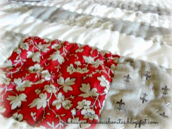 Camino de mesa en patchwork