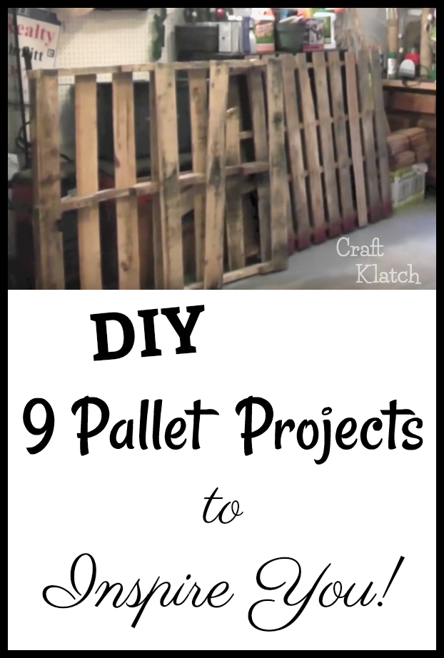 Craft Klatch Creative Diy Pallet Projects I Found On Pinterest Creative Diy Pallet Projects I Found On Pinterest