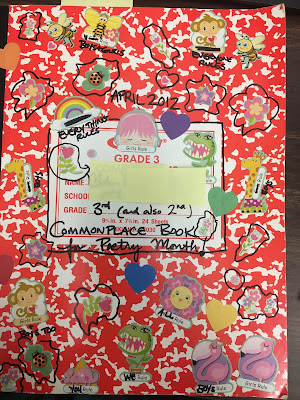 Bridget Eileen Commonplace Book for the Poetry of Science elementary school poetry teaching unit