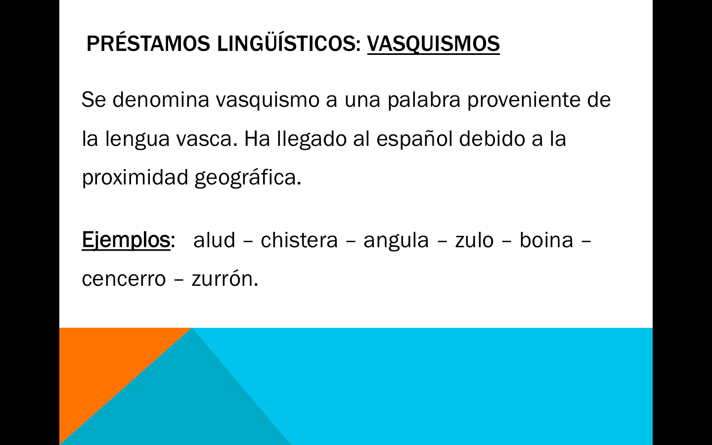 CASTELLANO 6º EP PRÉSTAMOS LINGÜÍSTICOS ( TEORÍA ) )