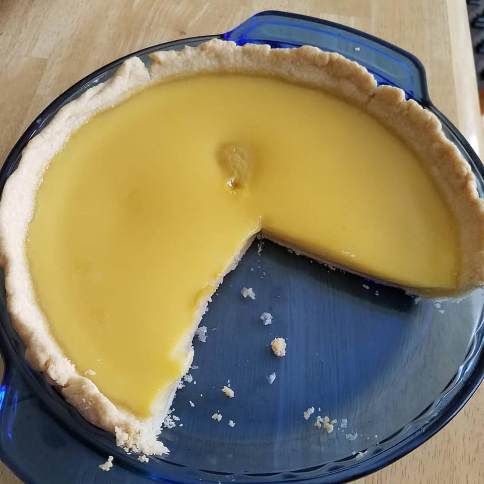 Little Corner of Mine Egg Tart Pie