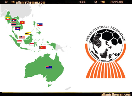 Australia now part of ASEAN Football Federation