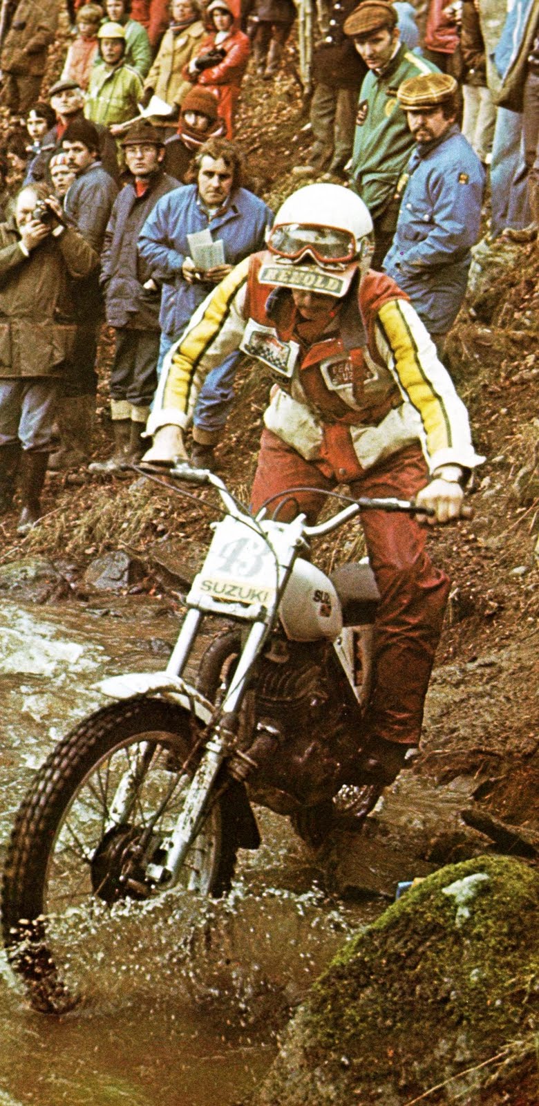 vintage trail motorcycle