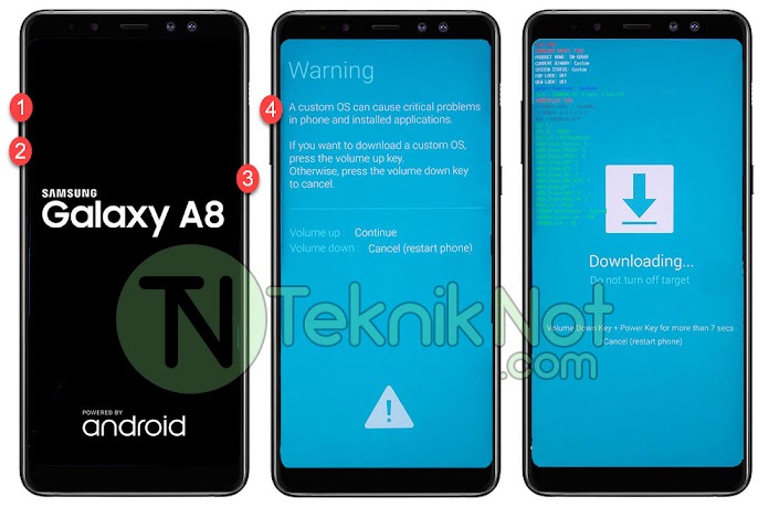Samsung Galaxy A8 2018 Root Yapma, TWRP Yükleme