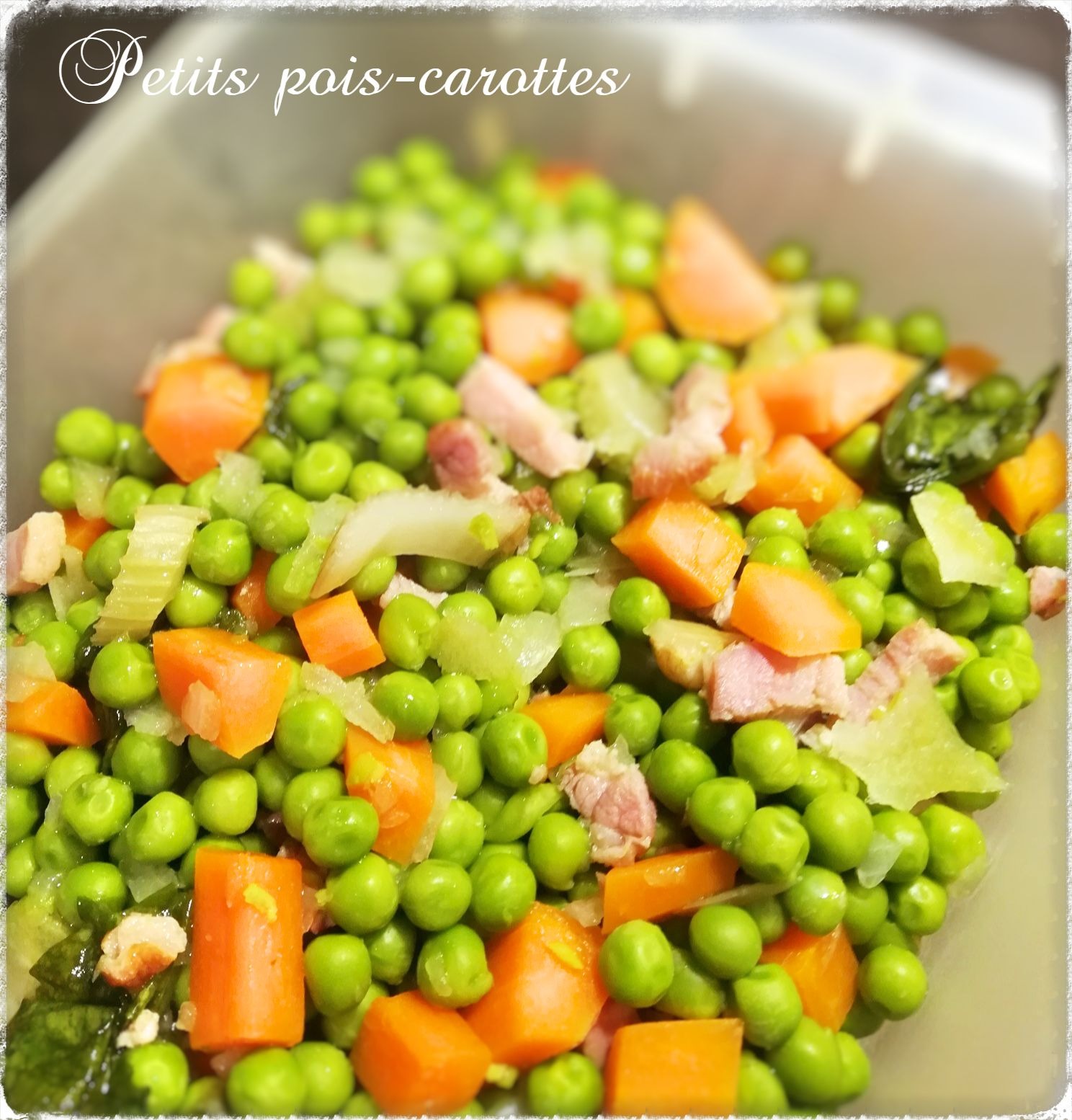 Petits pois-carottes au Thermomix | ~~ Thermomix & cie....