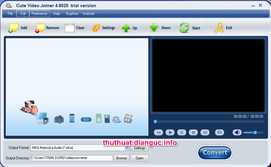Download Cute Video Joiner 4.8020 – Phần mềm ghép Video miễn phí