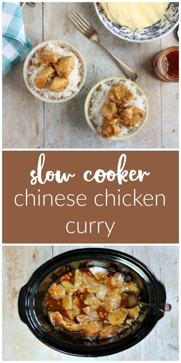 Slow Cooker Chinese Chicken Curry A Cornish Food Blog Jam and