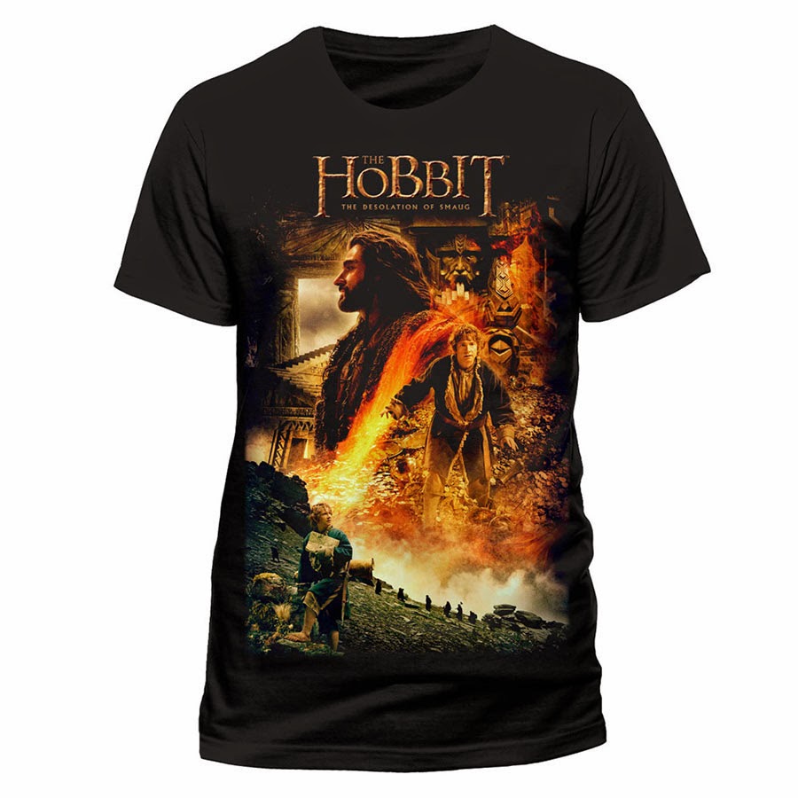 Camiseta El Hobbit La Desolación de Smaug