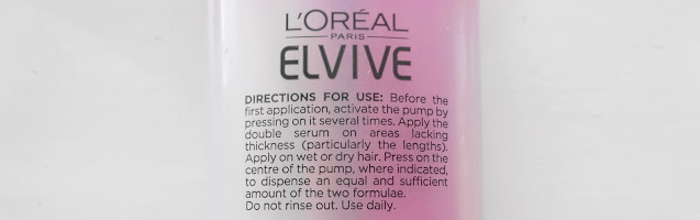 L'Oréal Elvive Fibrology Thickness Creation Double Hair Serum