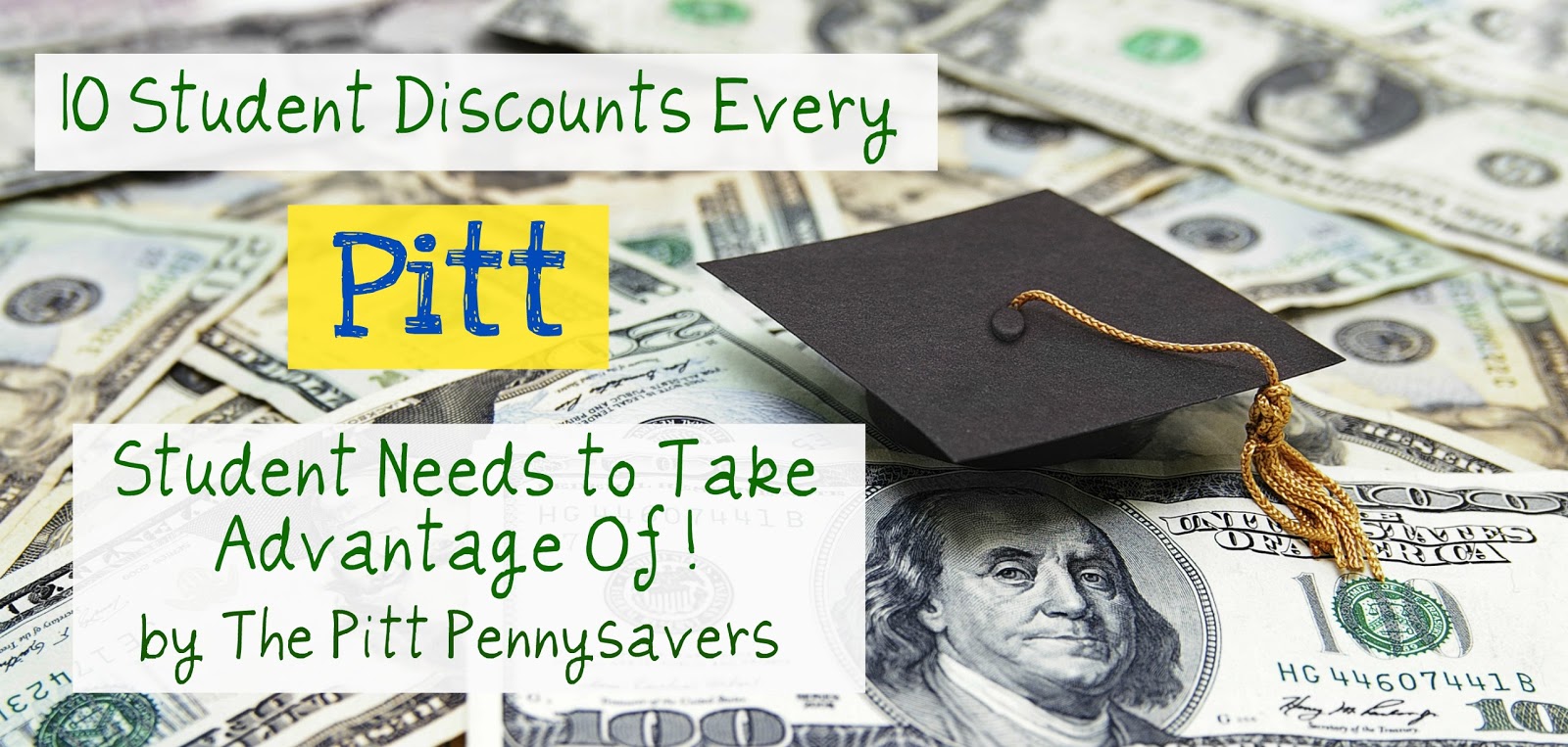The Pitt Pennysavers Blog 10 Student Discounts Every Pitt Student