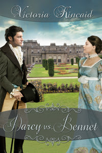 Book cover: 'Darcy vs. Bennet' by Victoria Kincaid