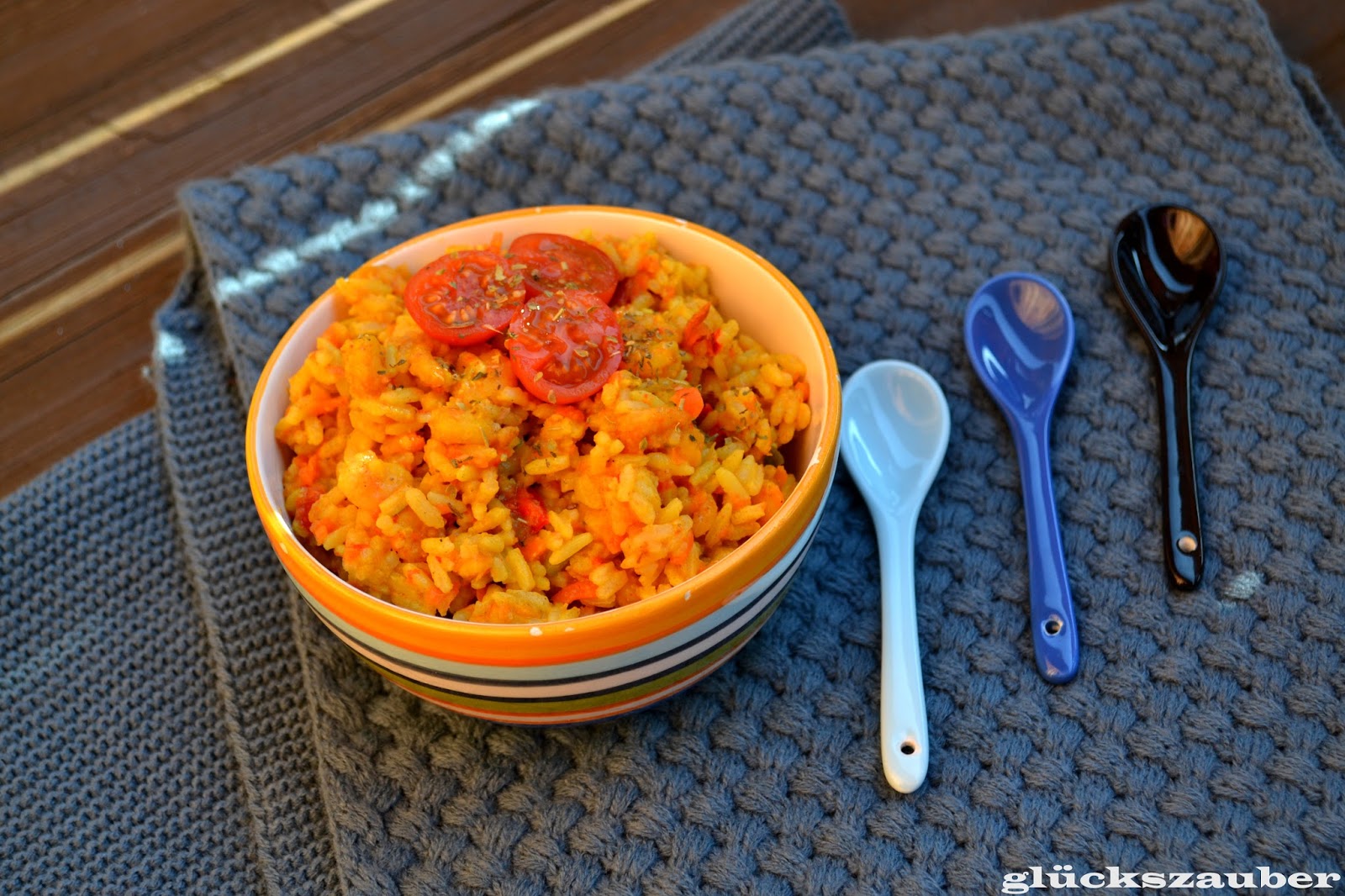 glückszauber : Curry-Karotten-Reis