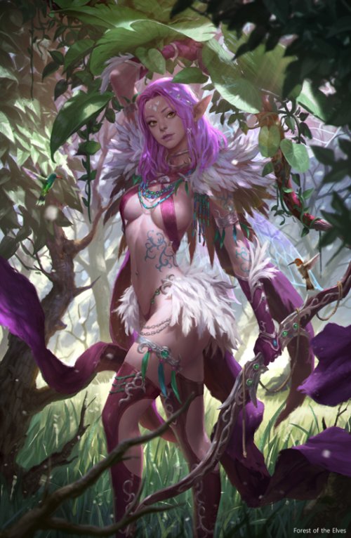 As belas mulheres nas ilustrações de fantasia e ficção científica de Heon Hwa Choe a.k.a. Kilart Heon Hwa Choe kilart artstation deviantart arte ilustrações fantasia ficção científica games mulheres