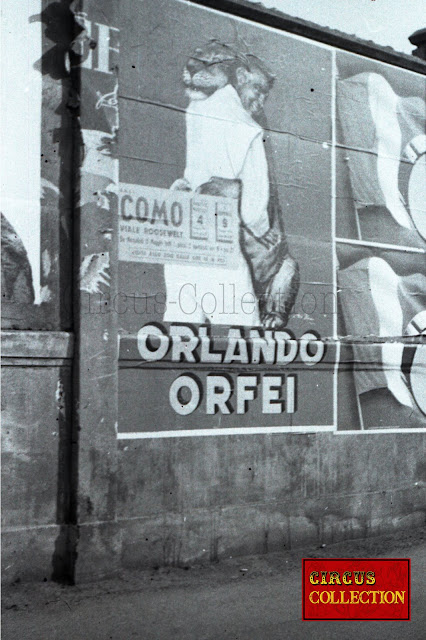 Circo Orlando Orfei 1965 Photo Hubert Tièche     Collection Philippe Ros