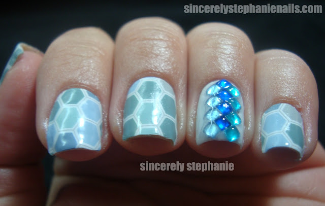 jamberry nail shields blue hex