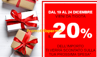 Tornasconto Tigotà con il 20% di risparmio sulla spesa Logo Tornasconto Tigotà con il 20% di risparmio sulla spesa