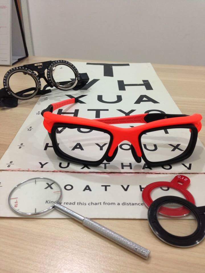 Chili Optometrist SAFETY GLASSES RX PRESKRIPSI CAT 3M OZS