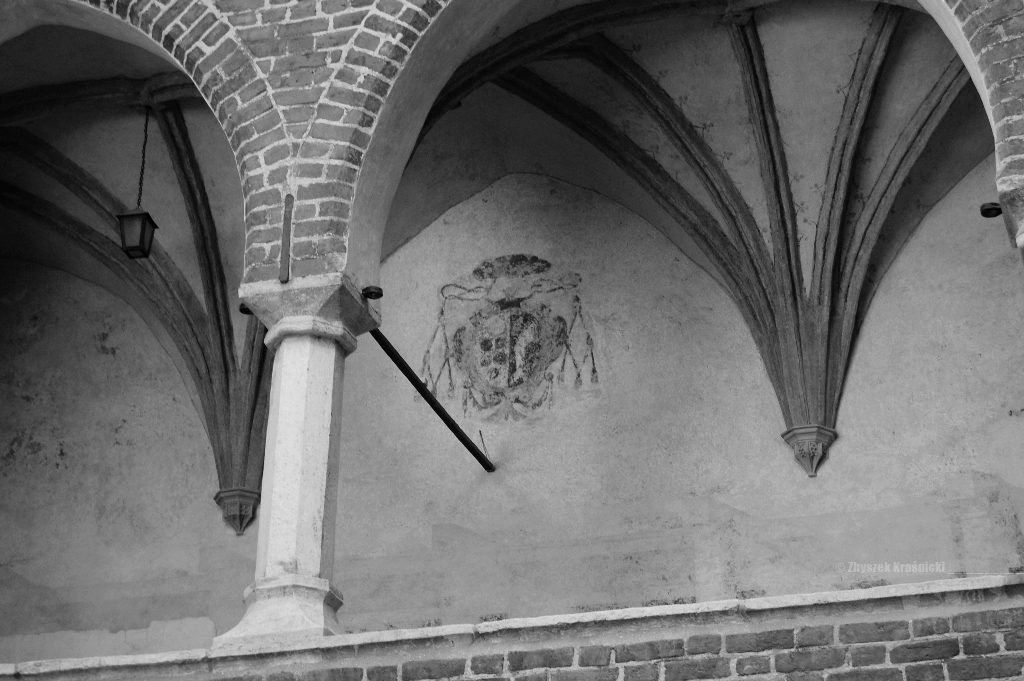 Krużganki zamku biskupiego w Lidzbarku Warmińskim