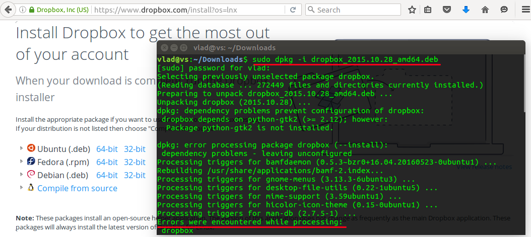 dropbox not syncing ubuntu dropbox not syncing ubuntu