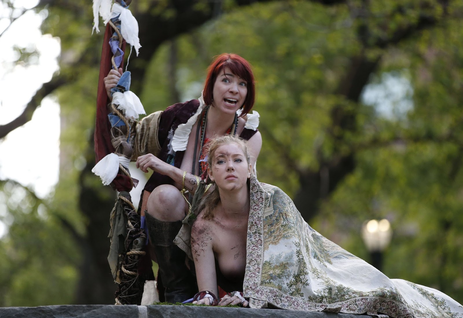 The Tempest performed naked in New York