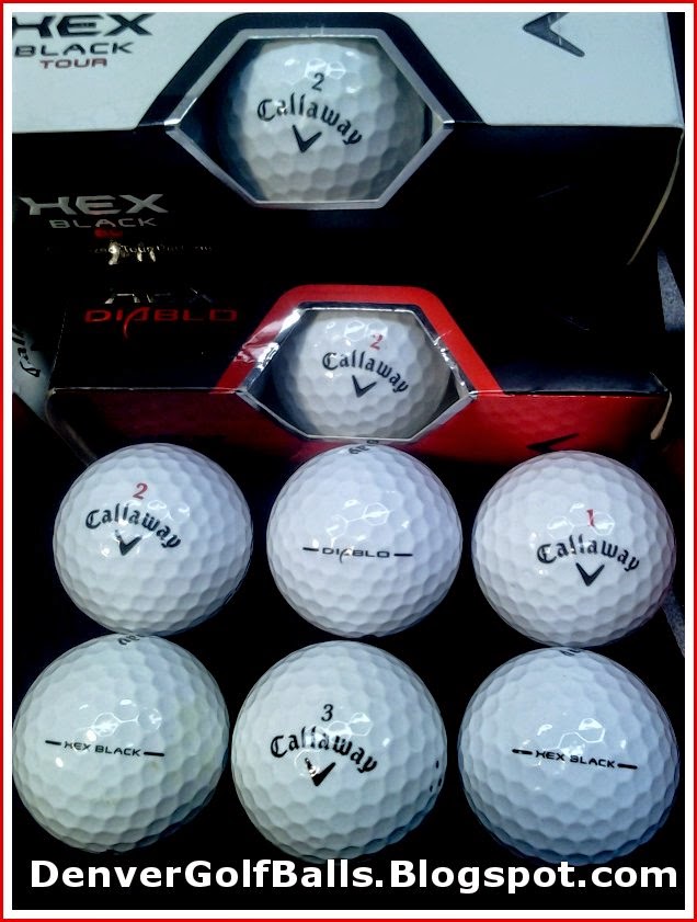 All Golf Balls Callaway Hex Golf Ball Sampler Package Hot, Hot Pro