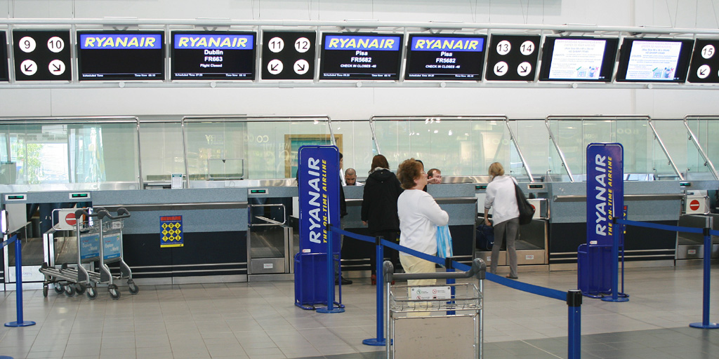 Birmingham Airport Photo Blog Ryanair commence operations from Terminal 2