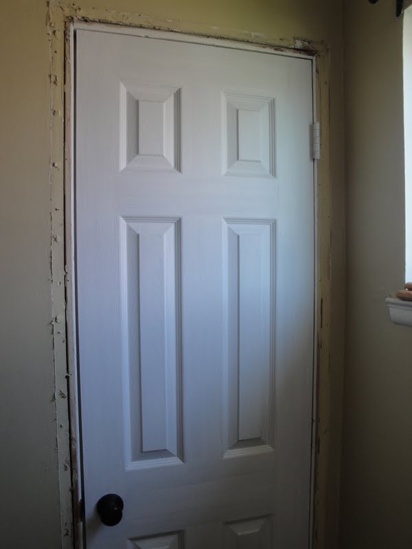 my kind of makeover Replacing Door Casing