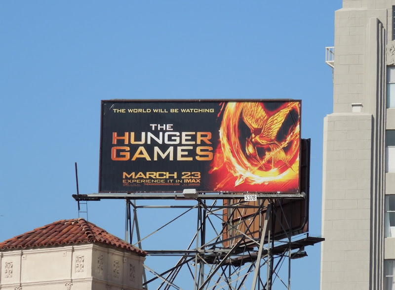 The Hunger Games billboard