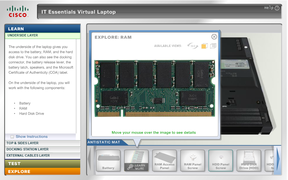Illegal memory access. Memory explorer. remove the memory access panel. the memory access panel. the memory access panel in laptop.
