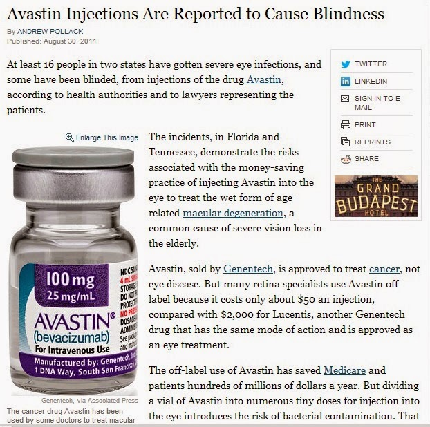 more medicare musings why lucentis is worth the price tag eyedolatry avastin injection