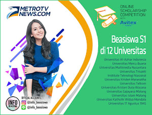 Online Scholarship Competition: Beasiswa S1 untuk Siswa SMA Online Scholarship Competition: Beasiswa S1 untuk Siswa SMA