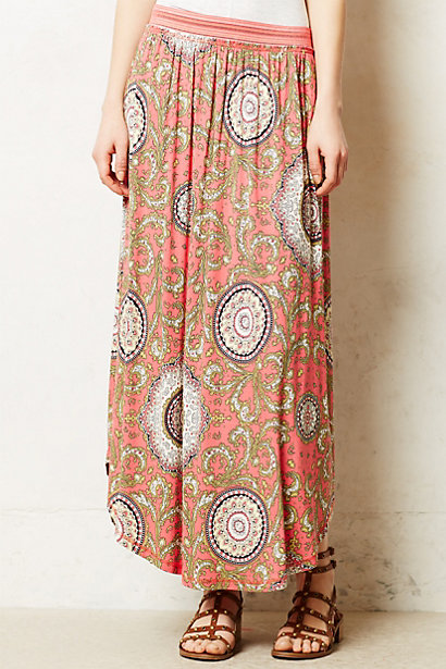 Breakfast at Anthropologie: Maxi Skirts