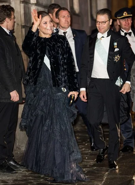 Princess Sofia wore Valentino gown, Princess Madeleine wore lace gown, Princess Victoria wore By malene Birger dress