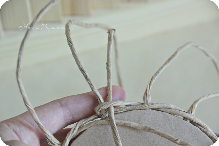 Paper Twine Basket Tutorial