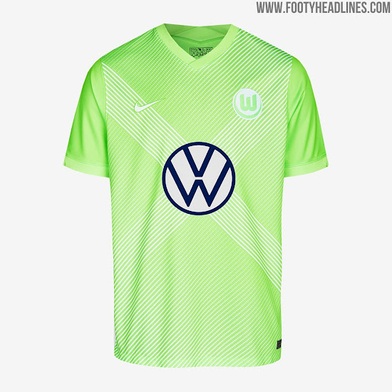Wolfsburg 20-21 Home & Away Kits Released - Debut Against Bayern ...