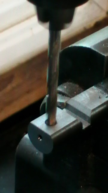 drilling a #7 hole