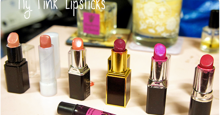 Yolanda G: ♥ My Pink Lipsticks