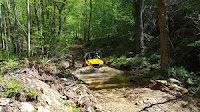 Off-road four-wheeling near Pigeon Forge