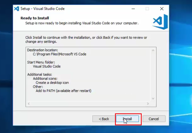 modul Praktik menginstall Visual Studio Code