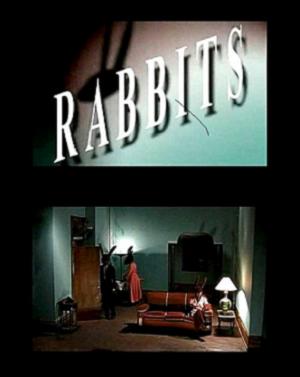 póster de Rabbits, película de David Lynch