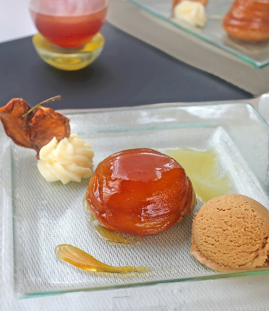 Ябълкови тарти татен със солен карамел