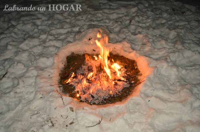 #winter #snow #fire #bonfire #woodfire #solstice #wintersolstice #fireinthesnow #MadisonWI #fogata #solsticiodeinvierno